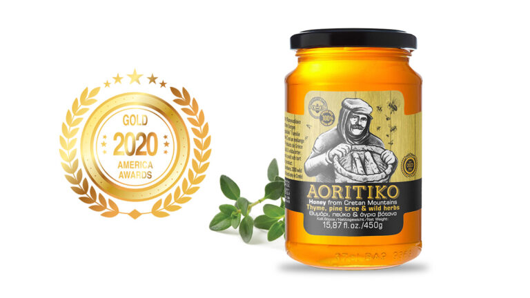 Χρυσή Διάκριση για το μέλι AORITIKO στα America Awards Honey
