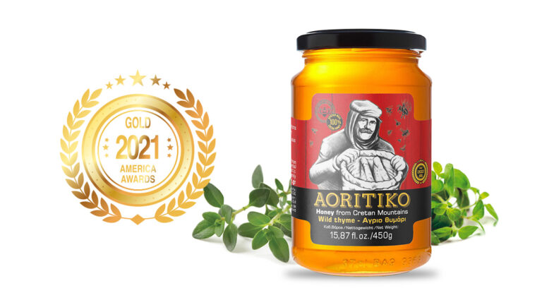 Χρυσή Διάκριση για το μέλι AORITIKO στα America Awards Honey