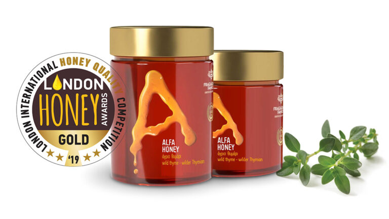 Χρυσό Βραβείο για το Μέλι ALFA Άγριο Θυμάρι στα London Honey Awards