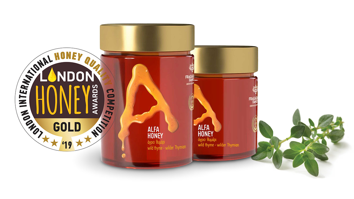 Χρυσό Βραβείο για το Μέλι ALFA Άγριο Θυμάρι στα London Honey Awards