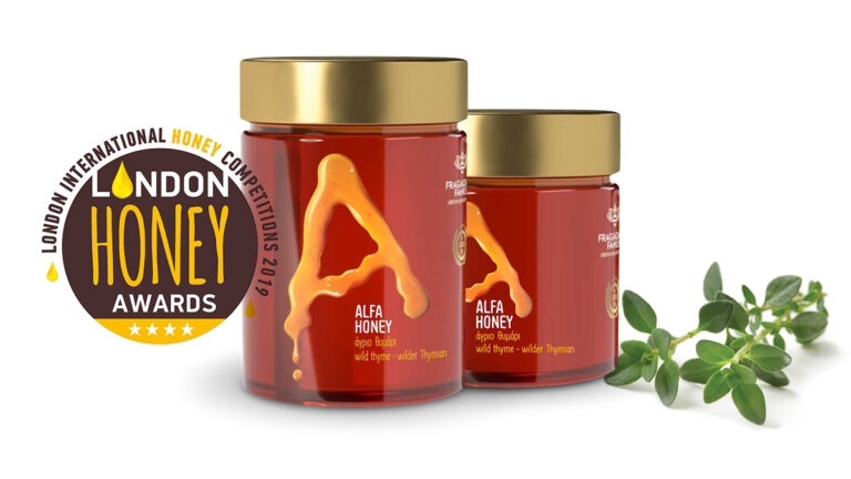 Διάκριση για το μέλι μας ALFA άγριο θυμάρι στα London Honey Awards