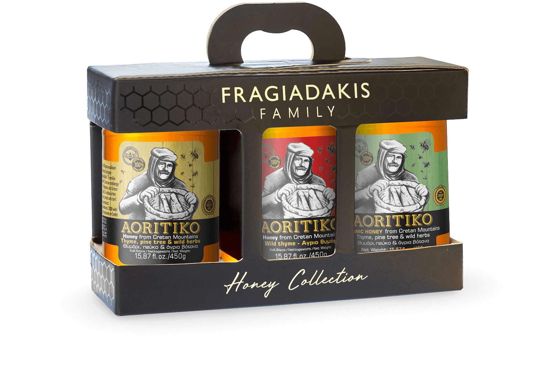 Gift Box - Συλλογή Κρητικών μελιών